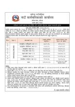नदीजन्य पदार्थ संकलन तथा विक्रि कार्यको बोलपत्र आह्वान सम्बन्धी सूचना